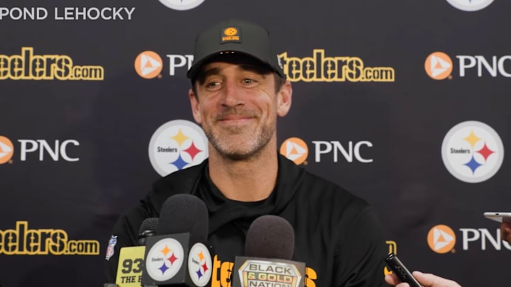 "Being a part of the first game in Ireland is pretty cool," Rodgers said.