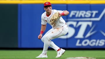 Cincinnati Reds infielder Spencer Steer