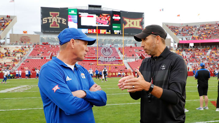 Lance Leipold, Matt Campbell, Kansas Jayhawks, Iowa State Cyclones