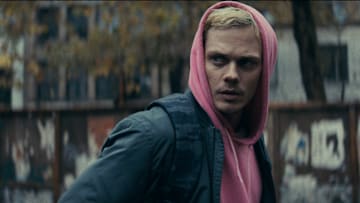 Bill Skarsgård in the Horror/Thriller film LOCKED, a The Avenue release.