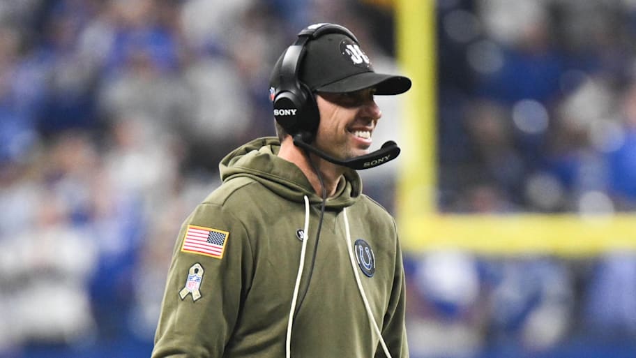 Indianapolis Colts head coach Shane Steichen