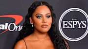 Jul 20, 2022; Los Angeles, CA, USA; Ayesha Curry arrives at the Red Carpet for the 2022 ESPY at Dolby Theater.