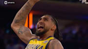 Obi Toppin immediately knew that things had gone awry on a dunk attempt in Game 1 of the Eastern Conference Finals. 