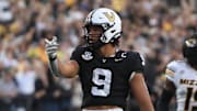 Vanderbilt Commodores tight end Eli Stowers is second nationally among tight ends with 547 receiving yards.