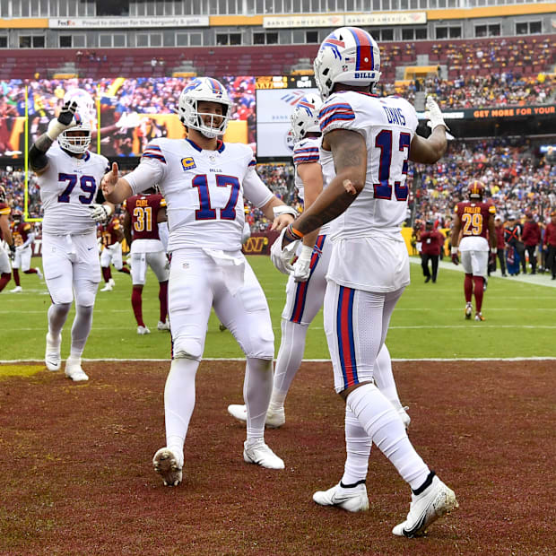 Gabe Davis, Josh Allen