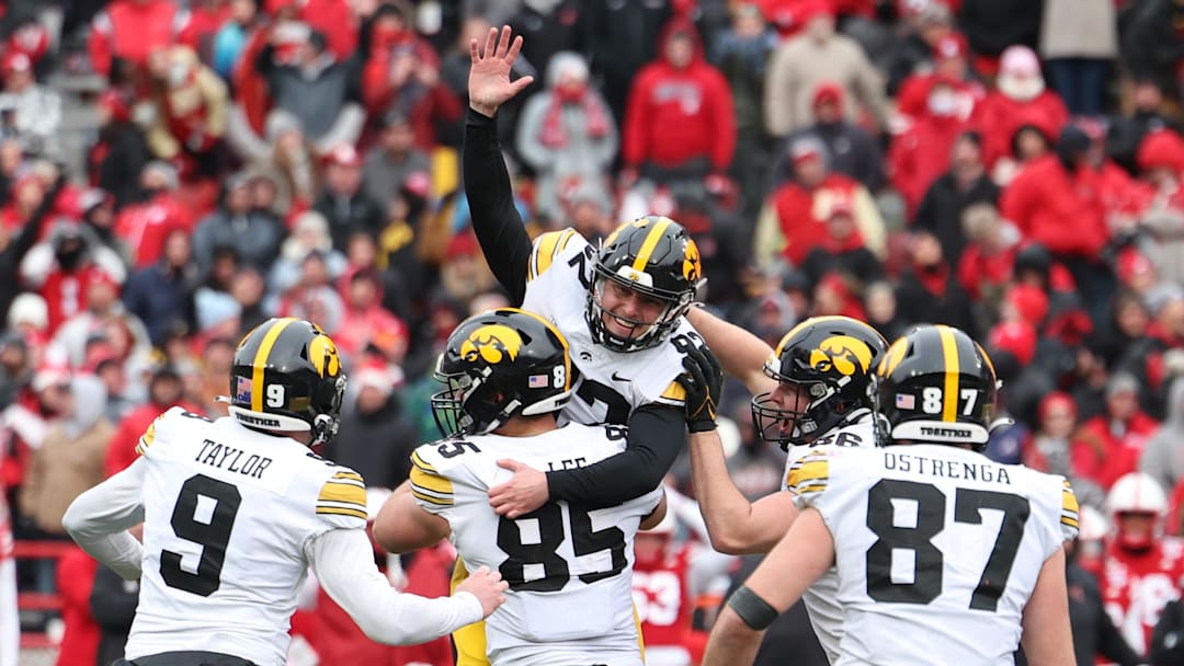 Iowa and Nebraska return to Memorial Stadium on Friday, the site of the 2023 win by the Hawkeyes after Marshall Meeder made a game-winning kick to beat the Cornhuskers 13-10. Iowa and Nebraska return to Memorial Stadium on Friday, the site of the 2023 win by the Hawkeyes after Marshall Meeder made a game-winning kick to beat the Cornhuskers 13-10.