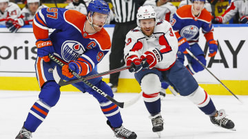 Edmonton Oilers forward Connor McDavid (97)