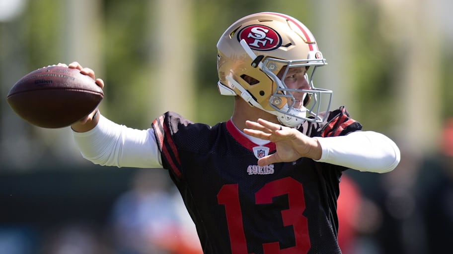 San Francisco 49ers quarterback Brock Purdy