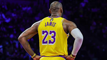 Los Angeles Lakers forward LeBron James