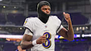 Baltimore Ravens quarterback Lamar Jackson