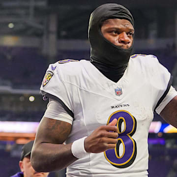 Baltimore Ravens quarterback Lamar Jackson