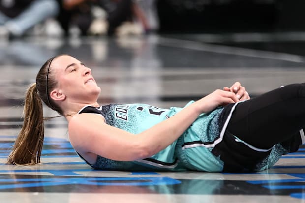 New York Liberty guard Sabrina Ionescu (20)