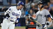 Shohei Ohtani (left) and Aaron Judge (right) were named MVPs of their respective leagues on Thursday, solidifying their status atop MLB. 