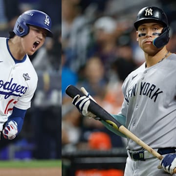 Shohei Ohtani (left) and Aaron Judge (right) were named MVPs of their respective leagues on Thursday, solidifying their status atop MLB. 