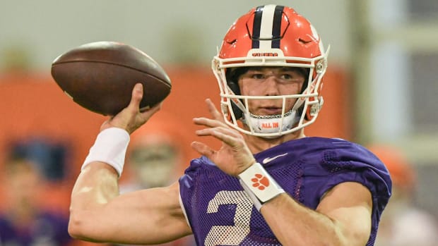 Clemson quarterback Cade Klubnik.