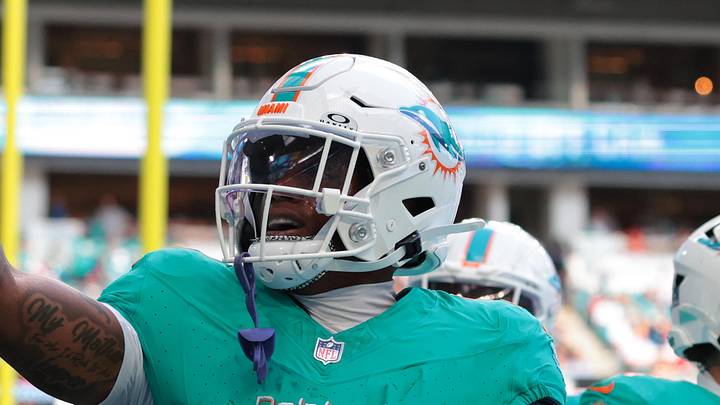 Miami Dolphins cornerback Jason Marshall Jr.