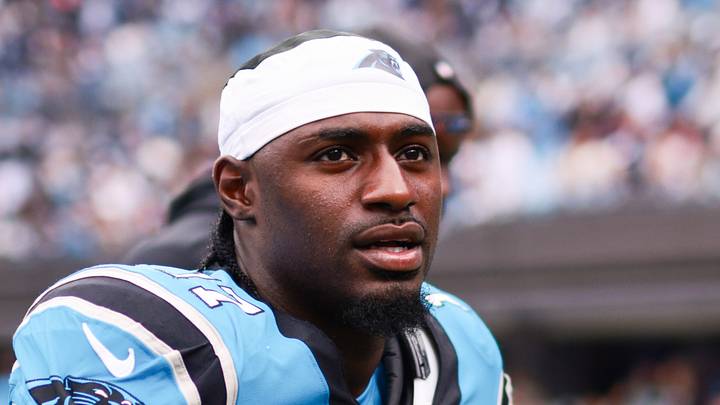 Carolina Panthers wide receiver Xavier Legette