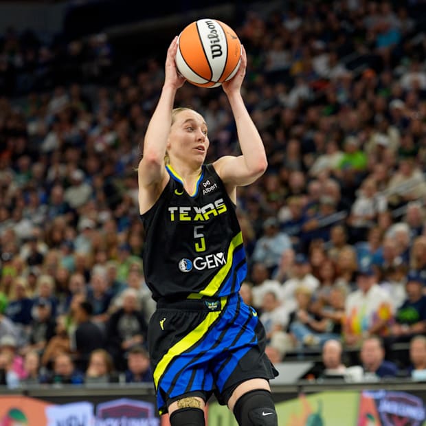 Dallas Wings guard Paige Bueckers