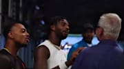Shedeur Sanders and Cleveland media member Tony Grossi appeared to clear the air after the Browns preseason game on Friday night.