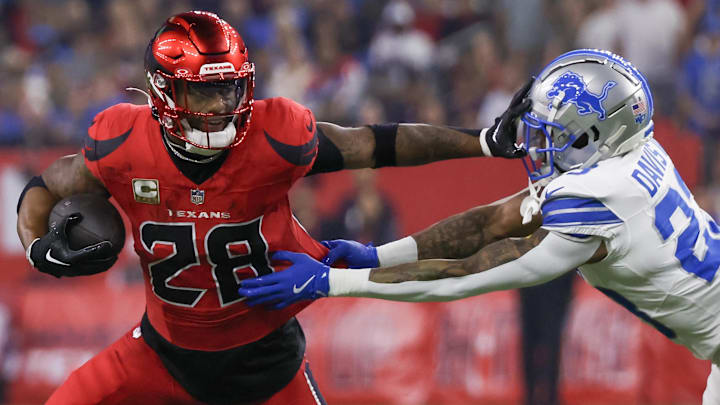 Texans RB Joe Mixon (28)  rushed for 1,016 yards and 11 touchdowns in 14 games last season.