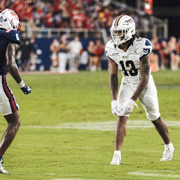 Juju Lewis in 2024 against Florida Atlantic