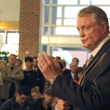 Nebraska Cornhuskers former football coach Tom Osborne.