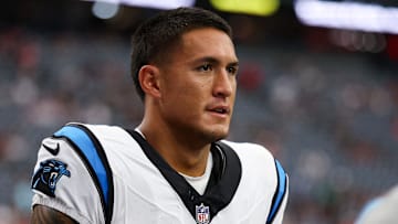 Carolina Panthers wide receiver Tetairoa McMillan