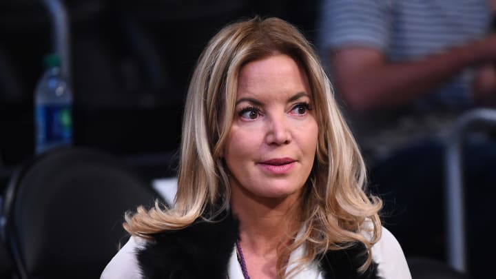 Nov 20, 2016; Los Angeles, CA, USA; Los Angeles Lakers President Jeanie Buss before the game against the Chicago Bulls at Staples Center. Bulls won 118-110. Mandatory Credit: Jayne Kamin-Oncea-USA TODAY Sports