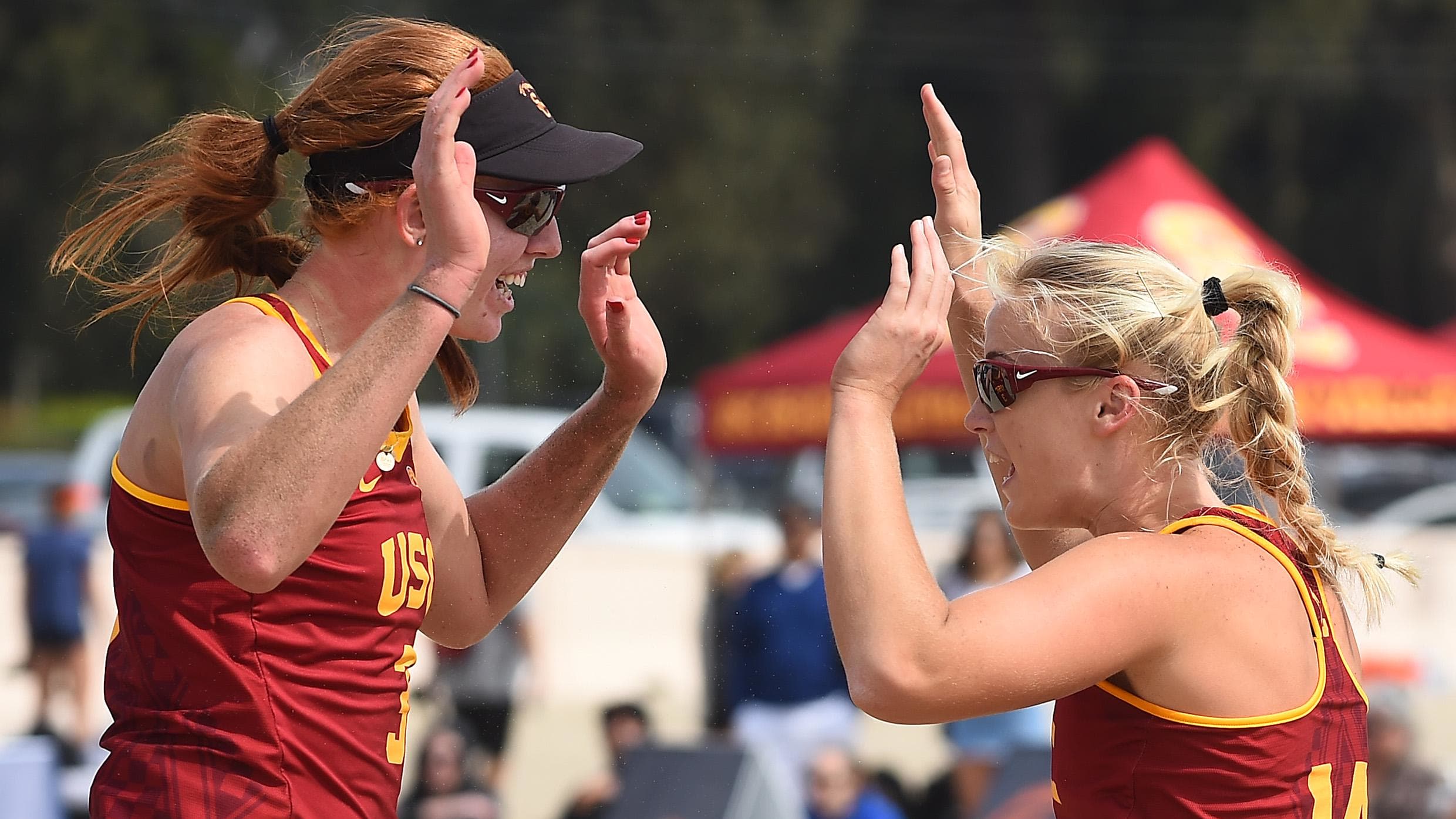 USC Women’s Beach Volleyball Wins 4th Consecutive Championship, Besting Loathed Rival