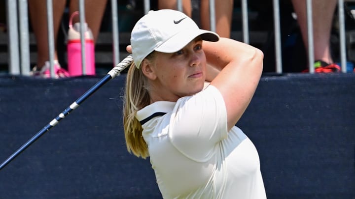 Maja Stark earned the biggest win of her career Sunday at Erin Hills.