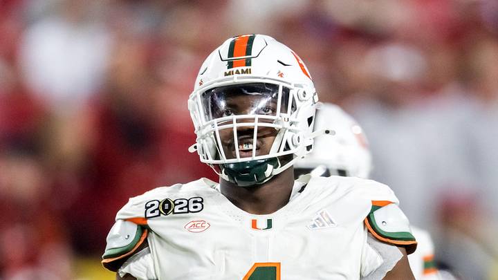 Miami Hurricanes defensive lineman Rueben Bain Jr.