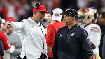 San Francisco 49ers head coach Kyle Shanahan