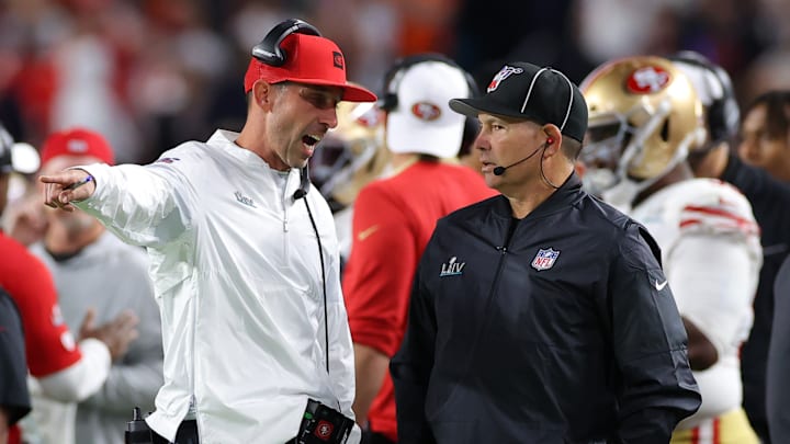 San Francisco 49ers head coach Kyle Shanahan