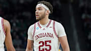 Indiana Hoosiers forward Race Thompson (25) in the second half against the Kent State Golden Flashes at MVP Arena.