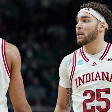 Indiana Hoosiers forward Race Thompson (25) in the second half against the Kent State Golden Flashes at MVP Arena.