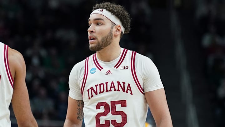 Indiana Hoosiers forward Race Thompson (25) in the second half against the Kent State Golden Flashes at MVP Arena.