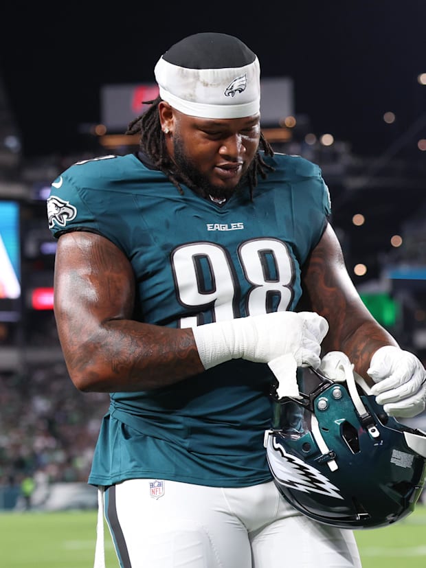 Philadelphia Eagles defensive tackle Jalen Carter