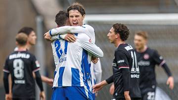Hertha BSC besiegte am 9. Spieltag auch Arminia Bielefeld Hertha BSC besiegte am 9. Spieltag auch Arminia Bielefeld