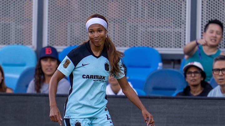 Midge Purce of Gotham FC