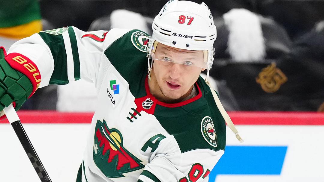 May 5, 2026; Denver, Colorado, USA; Minnesota Wild left wing Kirill Kaprizov (97) warms up of game two of the second round of the 2026 Stanely Cup Playoffs against the Colorado Avalanche at Ball Arena. Mandatory Credit: Ron Chenoy-Imagn Images May 5, 2026; Denver, Colorado, USA; Minnesota Wild left wing Kirill Kaprizov (97) warms up of game two of the second round of the 2026 Stanely Cup Playoffs against the Colorado Avalanche at Ball Arena. Mandatory Credit: Ron Chenoy-Imagn Images
