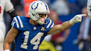 Colts WR Alec Pierce faces the Jacksonville Jaguars in Week 14.