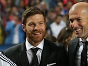Xabi Alonso et Zinédine Zidane, Real Madrid 2014