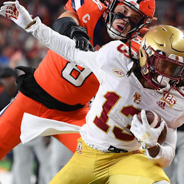 Former Boston College wide receiver Dino Tomlin.