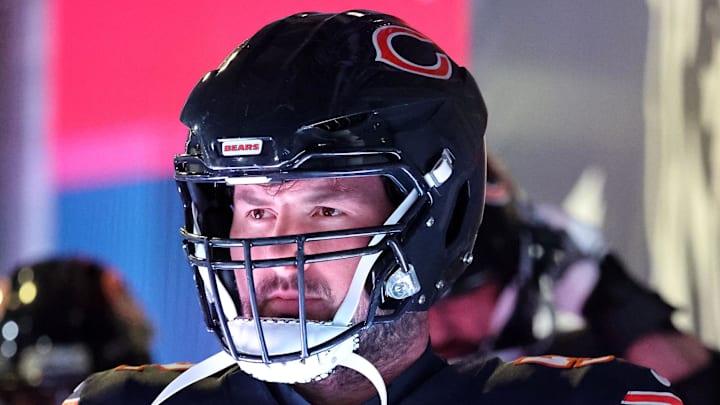 Chicago Bears center Drew Dalman