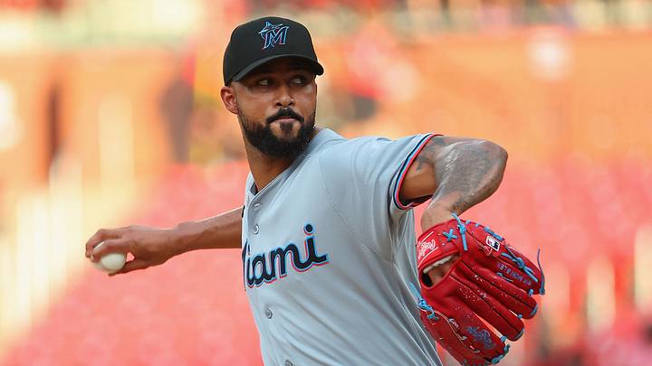 Miami Marlins pitcher Sandy Alcantara