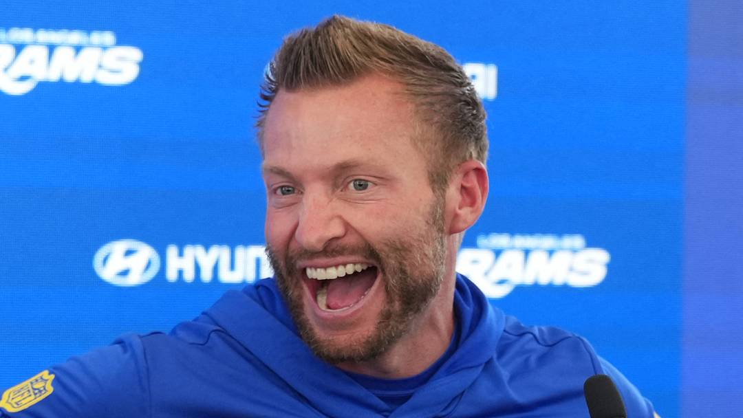 Los Angeles Rams head coach Sean McVay. Los Angeles Rams head coach Sean McVay.
