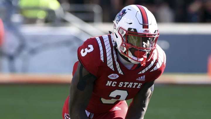 NC State football wide receiver Kelvin Harmon