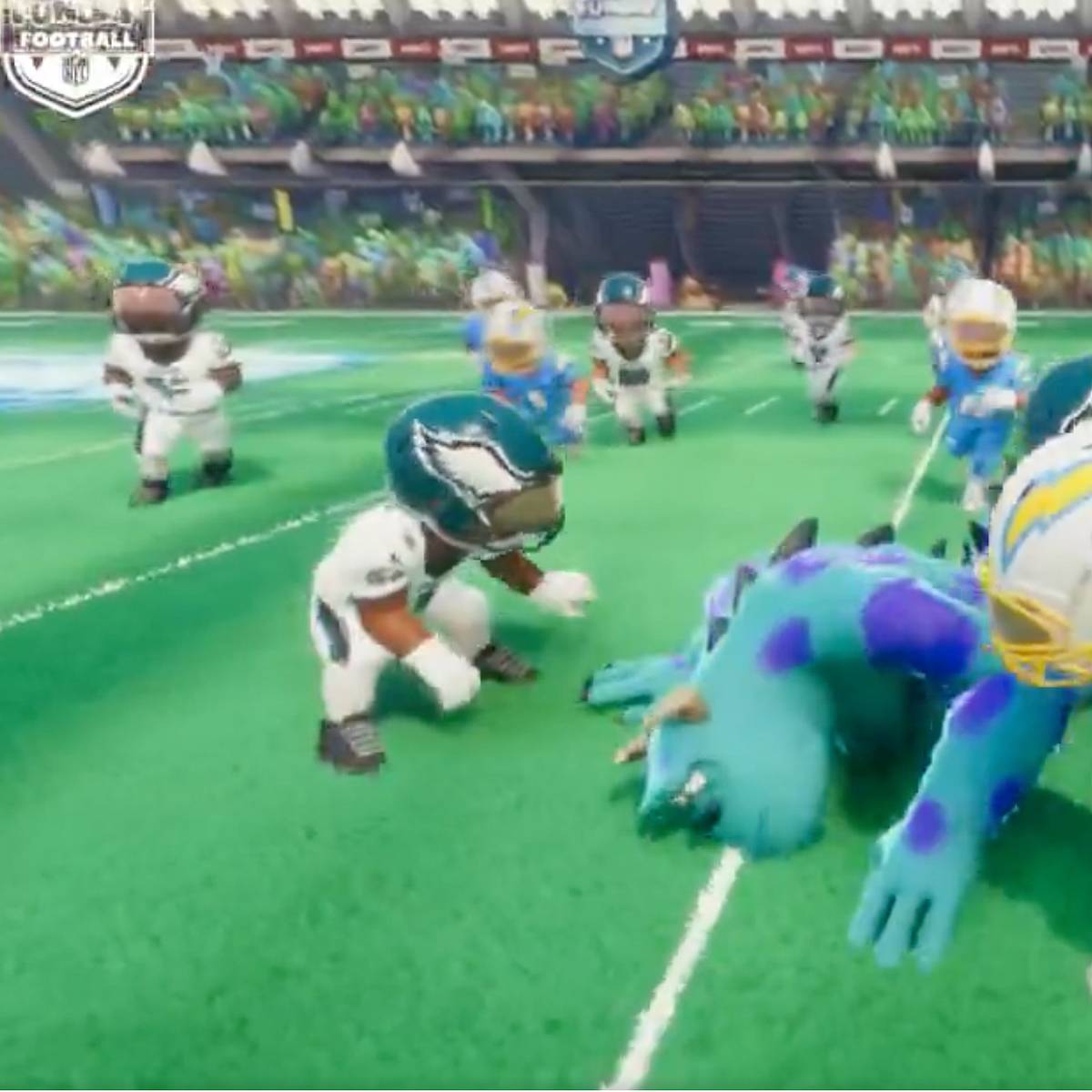 Image for Jalen Hurts’s Two-Turnover Play Looks Even Worse on Monster’s Inc. Broadcast