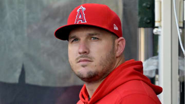 Los Angeles Angels center fielder Mike Trout