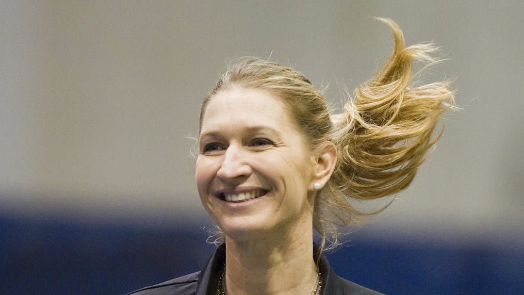 Steffi Graf at the WTT Smash Hits at American University